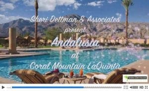 Andalusia Video Graphic New Palm Springs Real Estate
